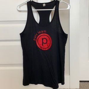 Pure barre team tank top